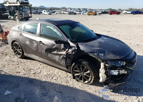 2021 Honda Civic Ex из США, поврежденный, VIN 19XFC1F35ME004695